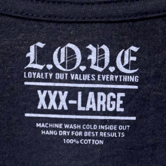 L.O.V.E. 3XL TSHIRT NWT - Picture 2 of 6
